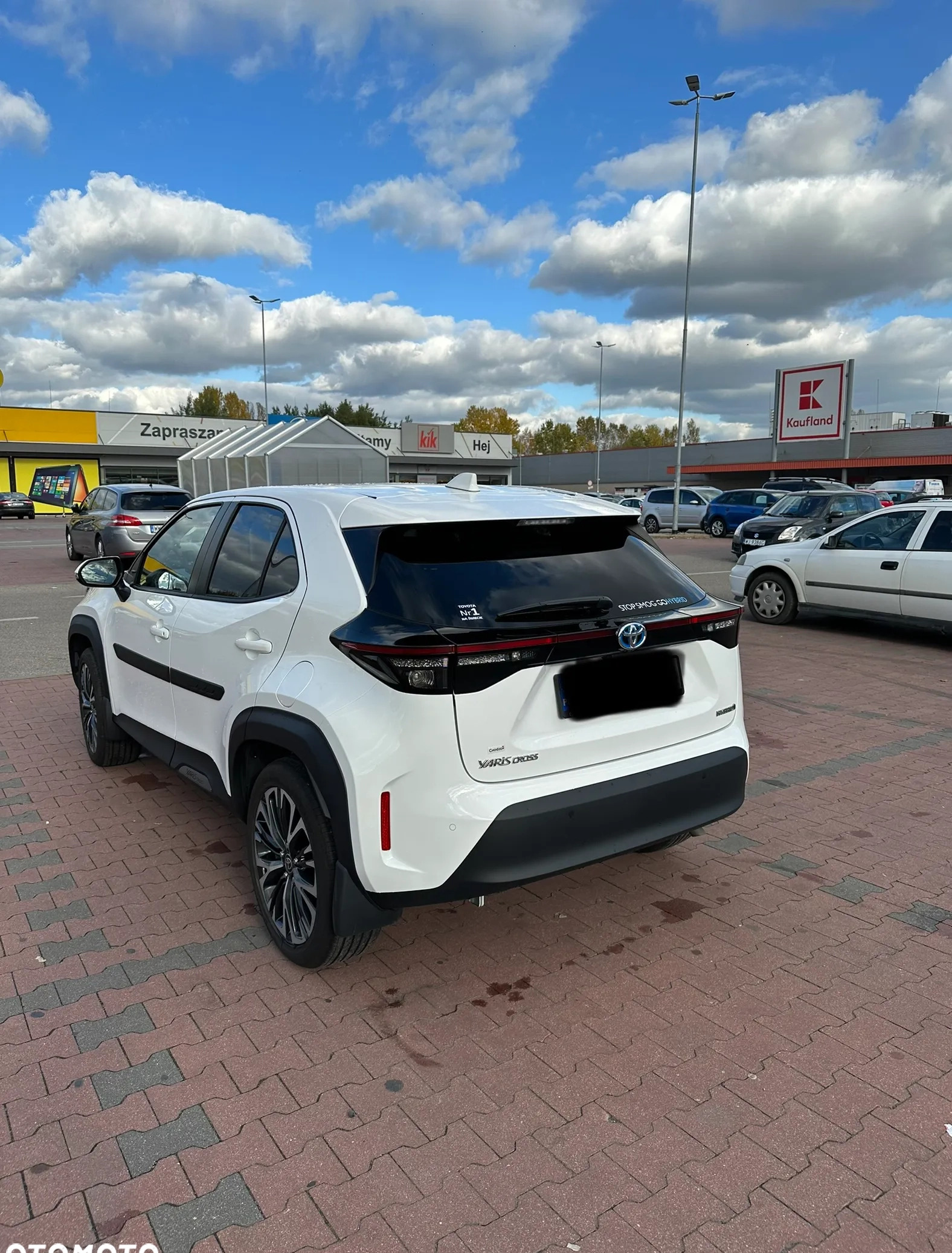 Toyota Yaris Cross cena 114500 przebieg: 18698, rok produkcji 2021 z Warszawa małe 742